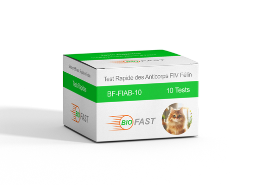 [BF-FIAB-10] Test Rapide des Anticorps FIV Félin